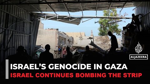 Israel Continues Bombing The Gaza Strip