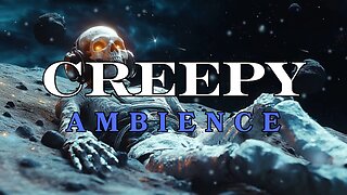 Halloween Ambience for Spooky Nights | Creepy Space Skeleton