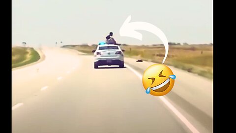 Crazy police moments caught on camera
