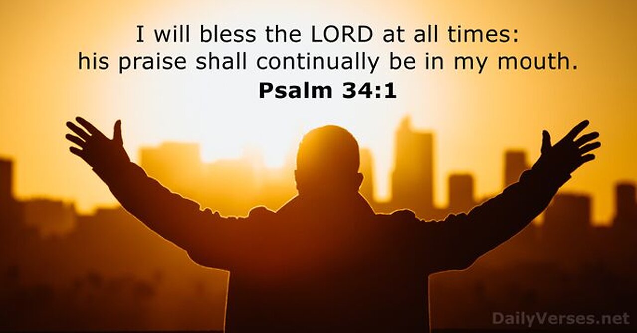 Sunday Talk with Jamal Psalm 34:1 06/July/25