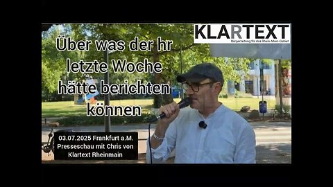 📰🗞 "Über was der hr letzte Woche hätte berichten können" 📰🗞