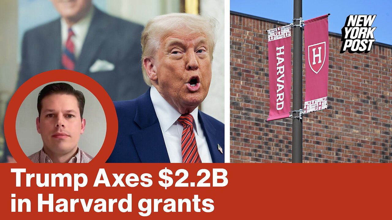 Trump axes $2.2B in Harvard grants | Reporter Replay