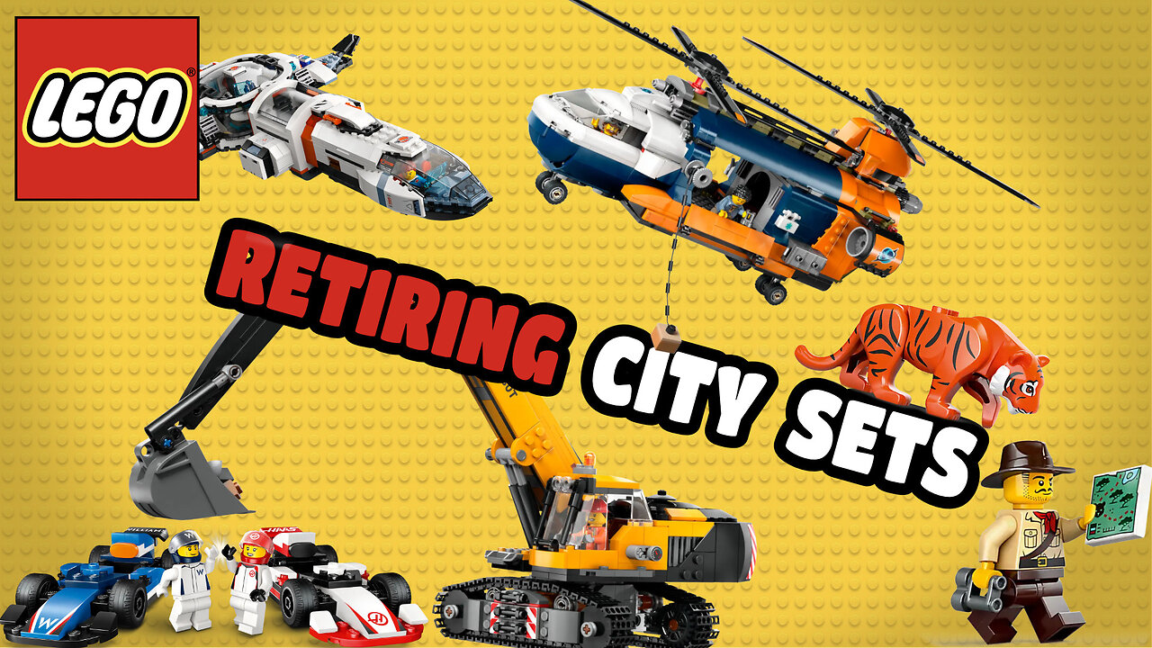 LEGO City Sets Retiring in 2025