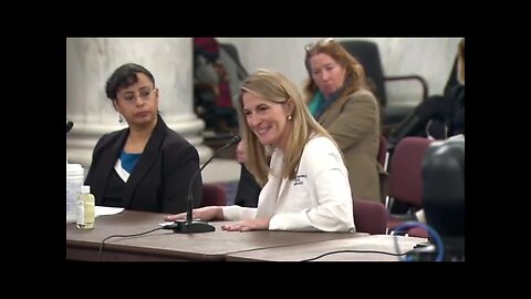 "Dr Mary Bowden and other COVID experts with Sen Ron Johnson"