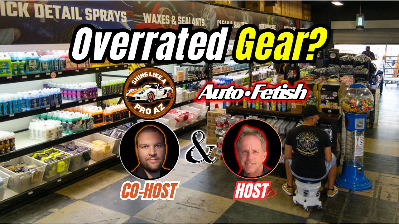 Overrated Detailing Products EXPOSED | 🔴 LIVE with ShineLikeaProAZ & AutoFetishDetail