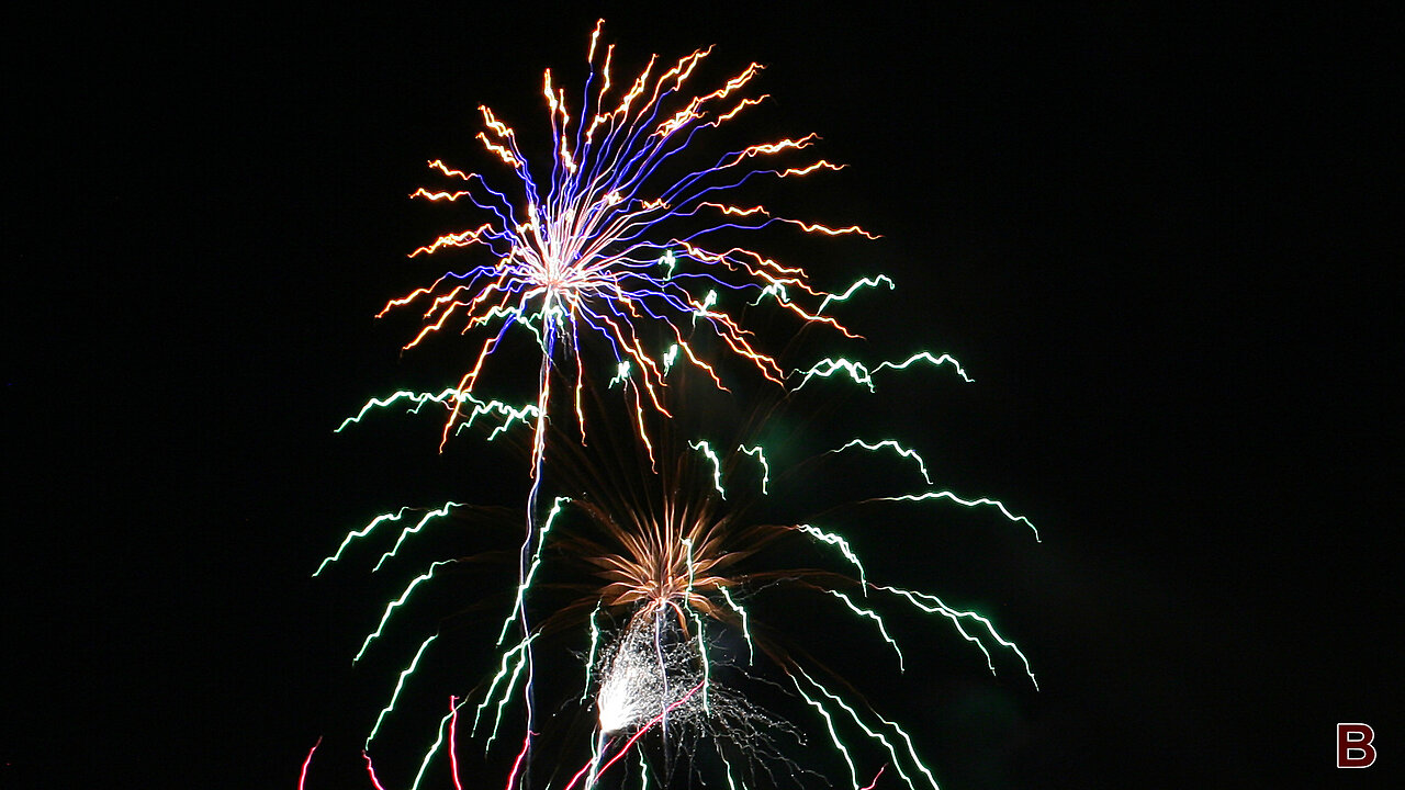 unknown fireworks show