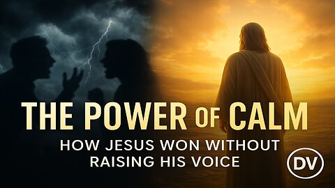 🌅 Jesus Never Shouted — The Power of Calm That Silences Chaos