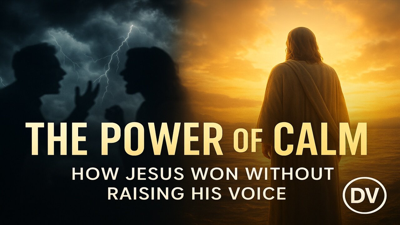 🌅 Jesus Never Shouted — The Power of Calm That Silences Chaos