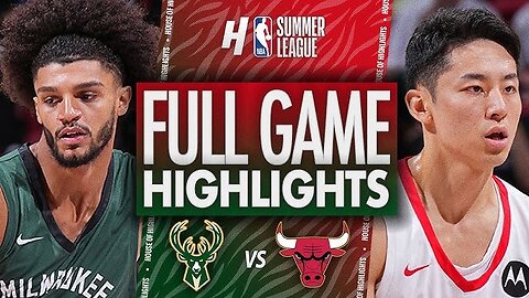 Chicago Bulls vs Milwaukee Bucks Full Game Highlights | 2025 NBA Summer League