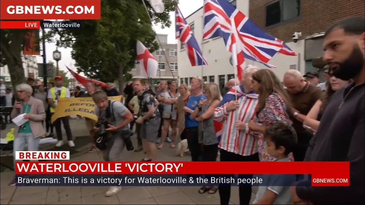 WATERLOVILLE VICTORY Braverman: This is a victory for Waterlooville & the British people