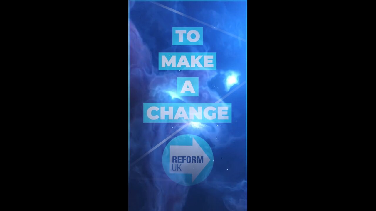 Vote Reform UK On The 1st Of May