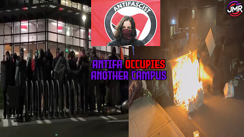 Antifa RIOTS BEGIN, Leftists SET FIRES at UW campus, & OCCUPY the building