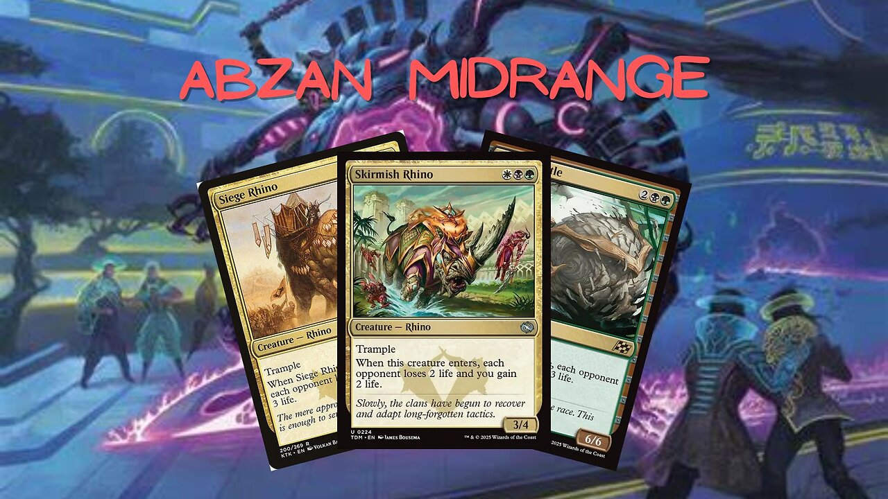 Abzan Midrange | Magic the Gathering Arena | Tarkir Dragonstorm | Pioneer Gameplay