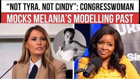 Jasmine Crockett SLAMMED for ‘EVIL’ 😈 comments about Melania Trump’s MODELING CAREER, US citizenship
