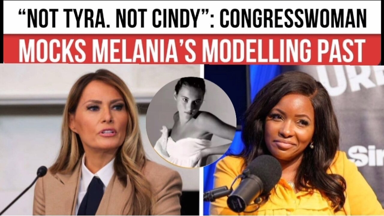 Jasmine Crockett SLAMMED for ‘EVIL’ 😈 comments about Melania Trump’s MODELING CAREER, US citizenship