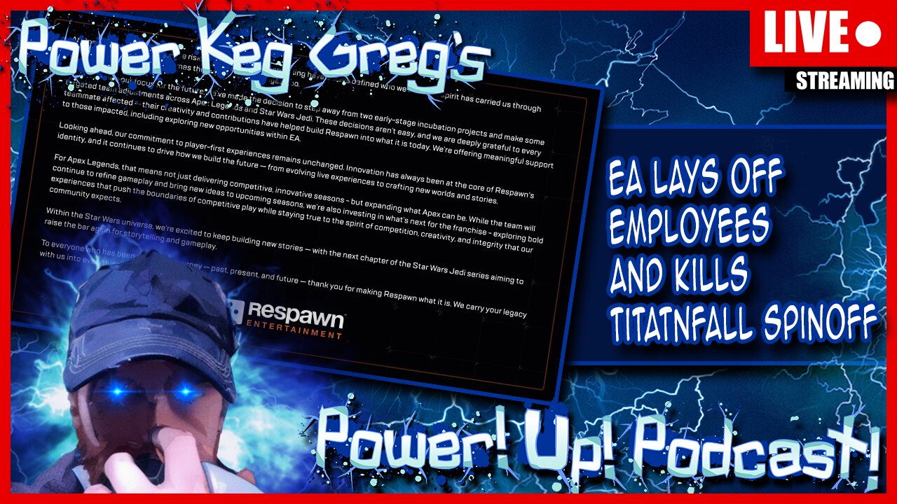 EA Lays Off Over 300 Employees and Kills Titanfall Spinoff Project | The Power!Up!Podcast!
