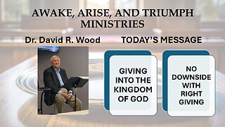 GIVING INTO THE KINGDOM OF GOD