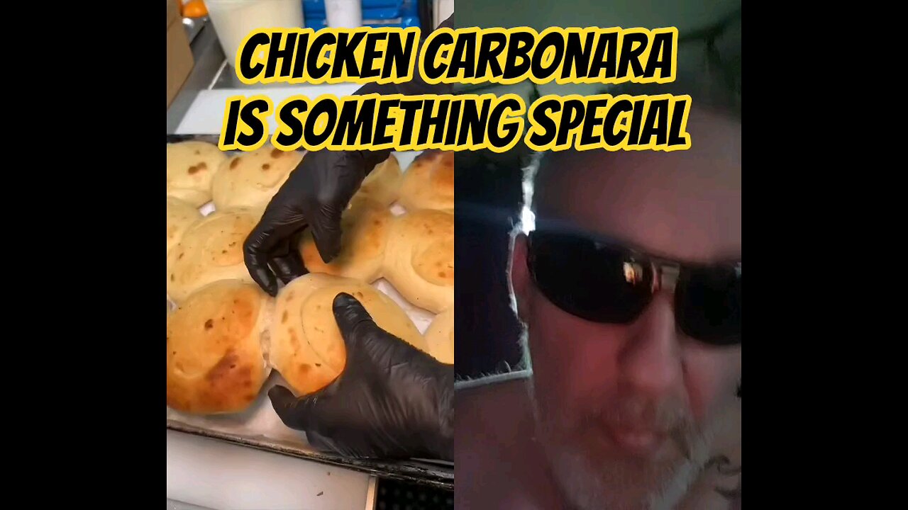 Chicken Carbonara Sandwich