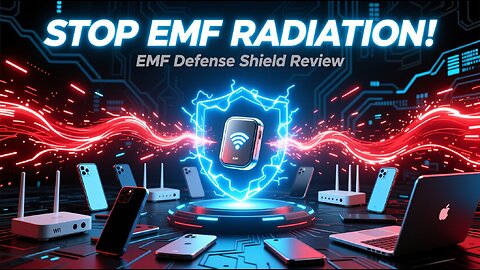 Stop Electronic Radiation NOW! EMF Defense Shield Explained 🔥