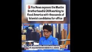 Captioned - Dr Qanta Ahmed exposed Muslim Brotherhood organizations in USA