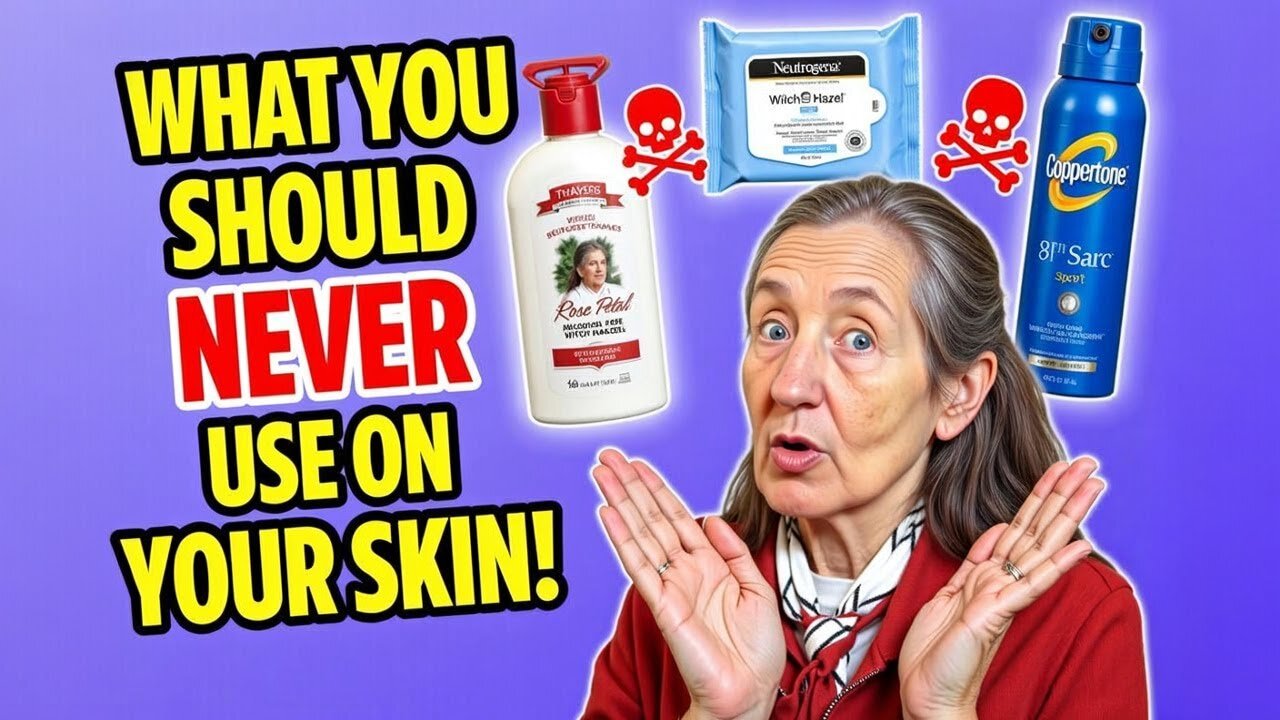 DANGER, Halt Using These Items—They're Like Acid on Your Dermis! E07