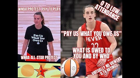WNBA All-Star Weekend PROTEST, REALLY LADIES????