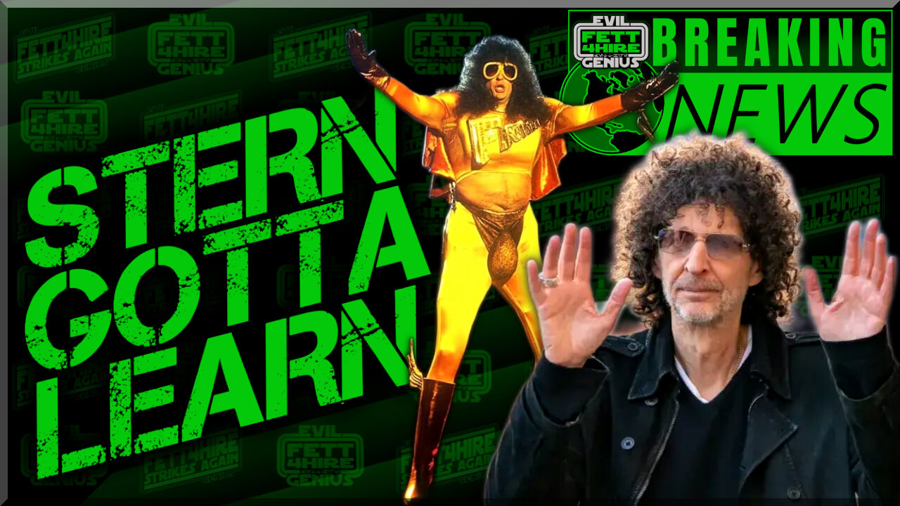 Stern Gotta Learn | Howard Stern CANCELLED?