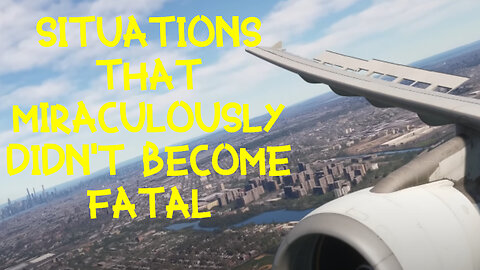 Incredible aviation situations that could have led to fatal consequences!!!