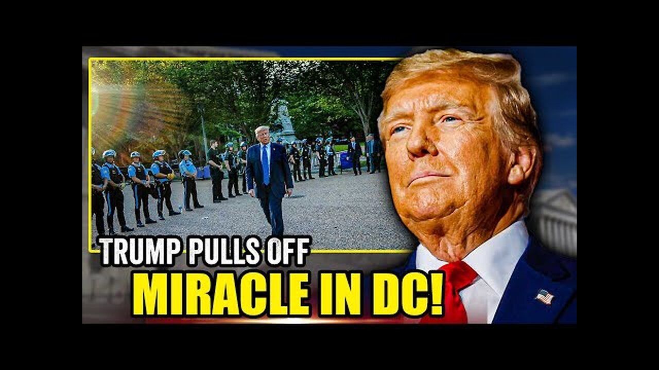 rump Pulls Off MIRACLE in DC as Police RELEASE BOMBSHELL ADMISSION!!!