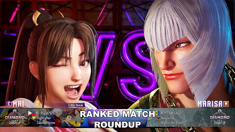 Kuya Kalbo SF6 Ranked Match Roundup. Mai Diamond Rank [Hori Fight Stick]