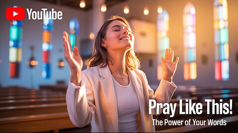 PRAY LIKE THIS & UNLOCK POWER! ✨(Your Words CREATE Reality) #PrayerPower #FaithWords #SpeakLife #God