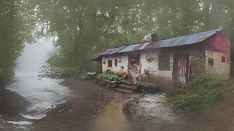 Rain Sounds for Sleeping Heavy Rain and Thunderstorm Sounds for Sleeping