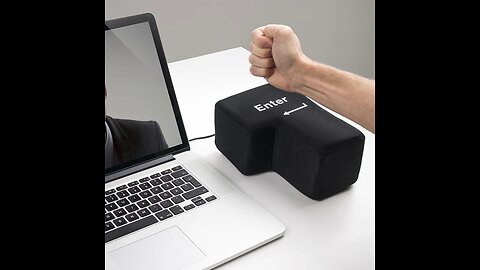 The World's Biggest Punchable & Functional Enter Button