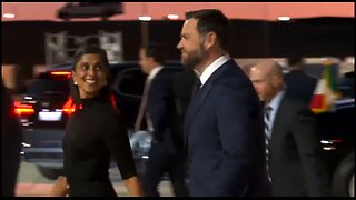 Vice President JD Vance arrives in Italy ahead of Papal Inauguration