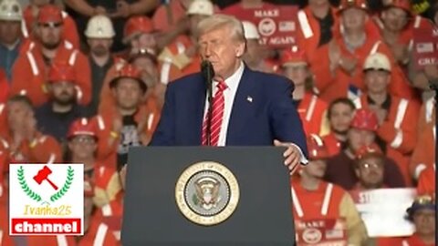 🚨 WATCH LIVE: Trump makes remarks at a steel company in Pittsburgh || @Ivanka25