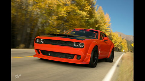 GRAN TURISMO 7- DODGE DEMON IN GO MANGO RACING
