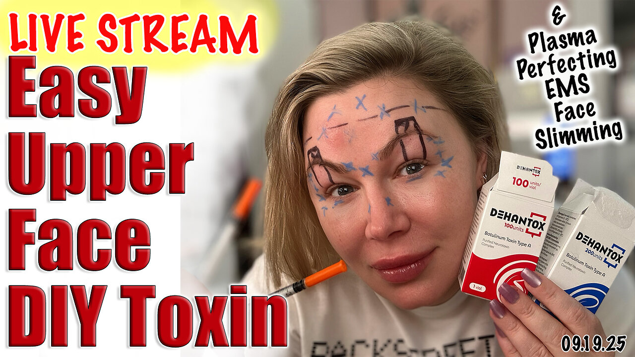 Live Easy Upper Face Toxin, Dehantox! AceCosm.com and code Jessica10 Saves