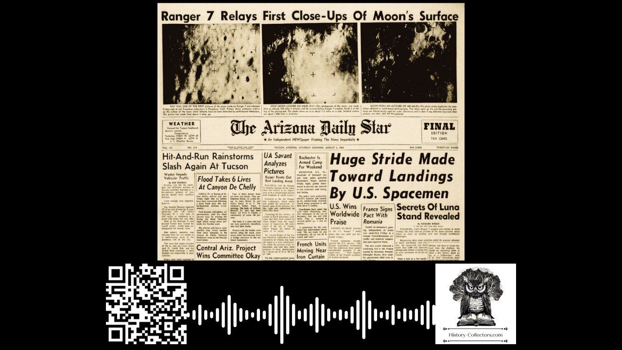 #OnThisDate July 31, 1964: Lunar Vision