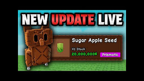 NEW WORKING BEES UPDATE, FREE COOKED OWL in Grow a Garden!