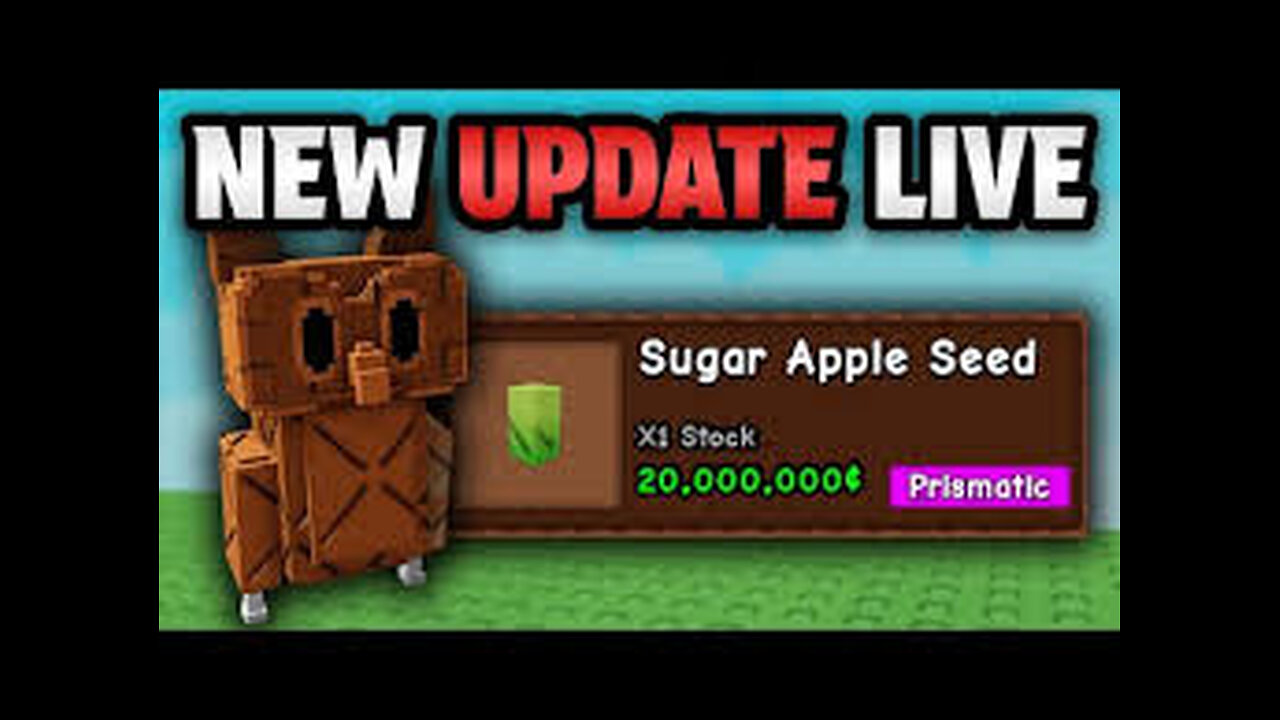 NEW WORKING BEES UPDATE, FREE COOKED OWL in Grow a Garden!