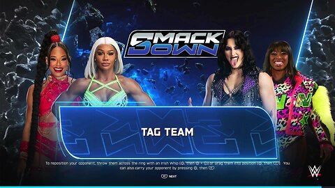 WWE 2K25 - Jade Cargill vs. Bianca Belair vs. Rhea Ripley vs. Naomi