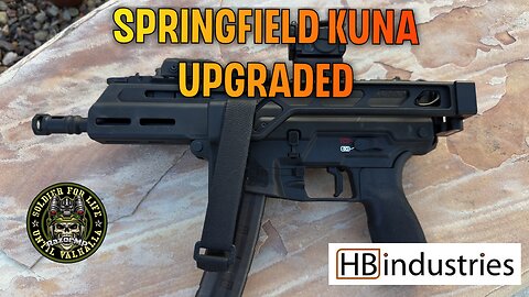Springfield Kuna 9mm PCC HB Industries Upgraded