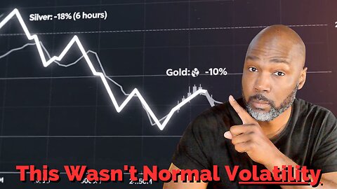 Silver Crashed 18%. Gold Collapsed. Here’s What Really Happened