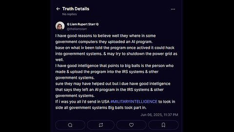 my intelligence points to big balls uploading a AI program in IRS systems