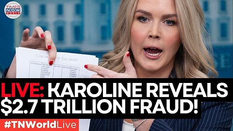 US News LIVE | KAROLINE LEAVITT RAIN FIRE ON BIDEN, Shocking Details of Funds Mismanagement Emerge!