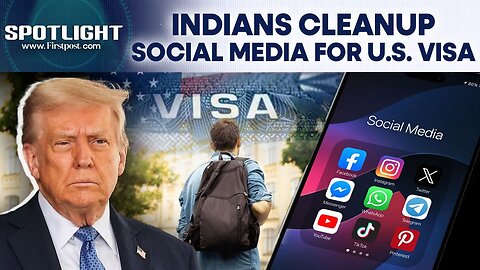 US Visa Crackdown Under Trump Triggers Social Media Scrubbing By Indian Students _ Spotlight _ N18G