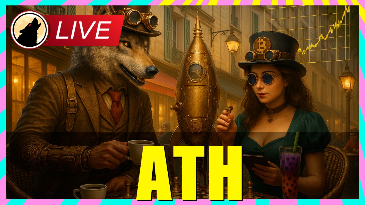 🐺 Bitcoin All Time High Launchpad to Higher Highs or TP Time? 🐺🚨LIVESTREAM🚨
