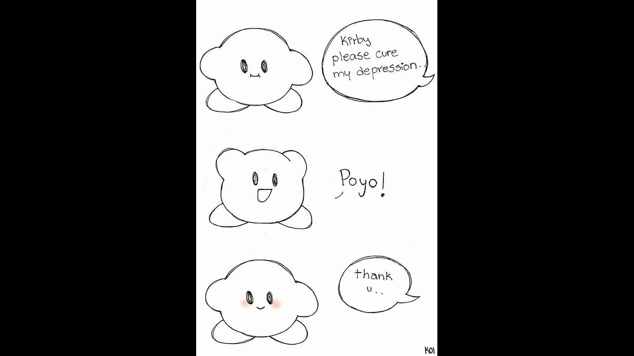 Kirby cures depression!