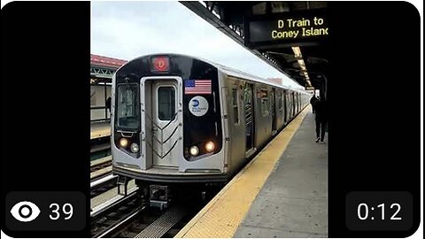 D Train R160 MTA Subway