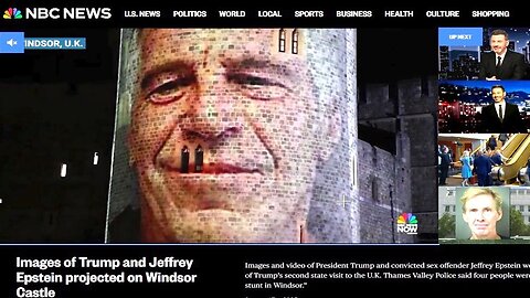 Trump & Epstein on Windsor Castle